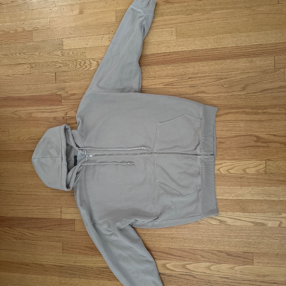 Brandy Melville Zip Up Hoodie One Size